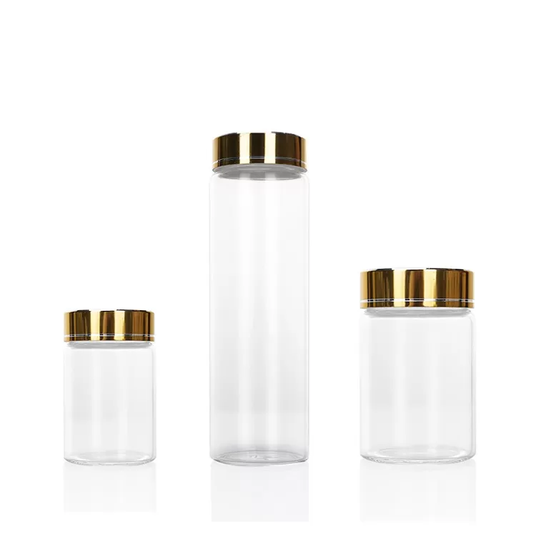 100ml High Boronsilicon 40*75mm Tube Glass Bottle