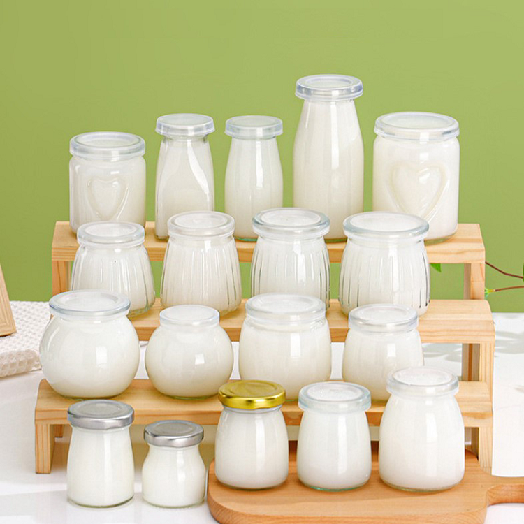 glass pudding jar