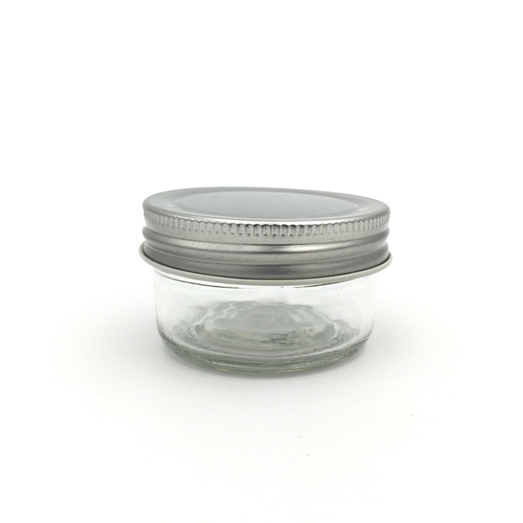 50ml Caviar Glass Food Jar with Aluminum Lid | Glint Featured Image