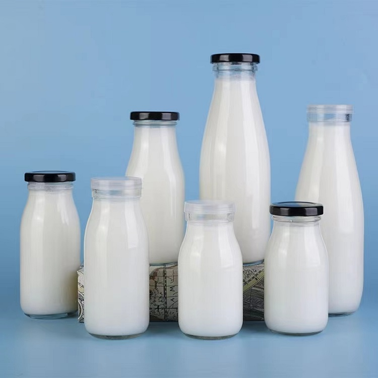 Glass Milk Bottle