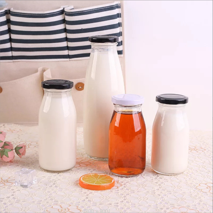 Glass Milk Bottle