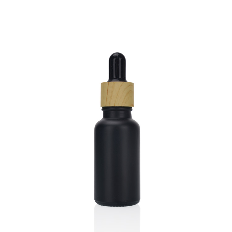 30ml Glass Dropper Bottle With Black Plastic Head | Glint Featured Image