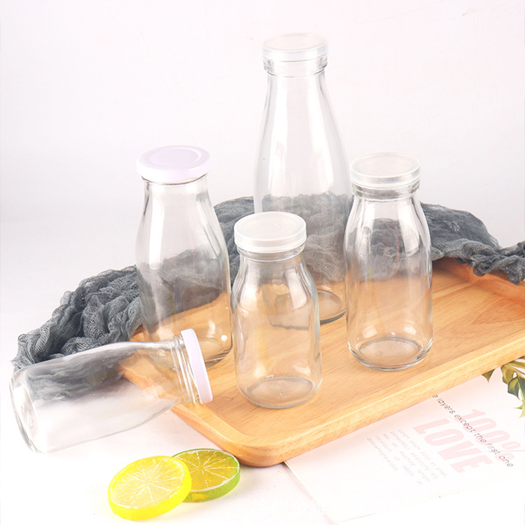 Glass Milk Bottle