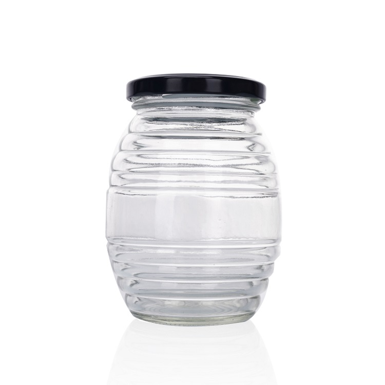 Glass Honey Jar