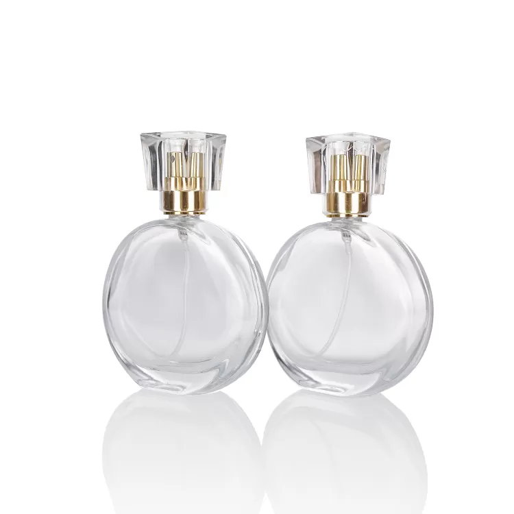 30ml 50ml Oblate Screw Neck Glass Perfume Bottle | Glint Featured Image