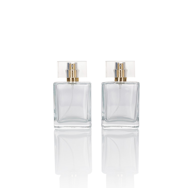 Fine Mist 50ml Flat Screw Neck Glass Perfume Bottle | Glint Featured Image