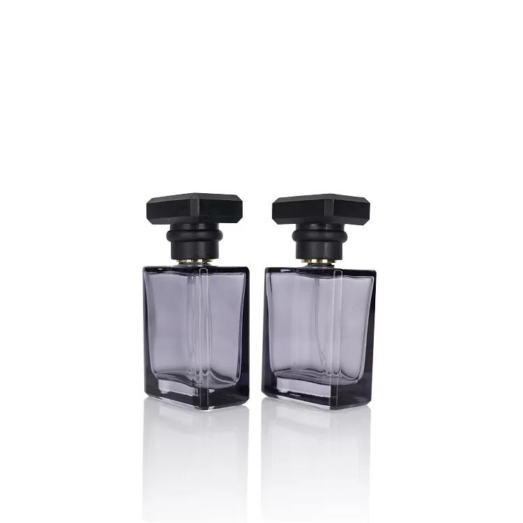 Luxury 50ml Purple Atomizer Perfume Glass Bottle | Glint Featured Image