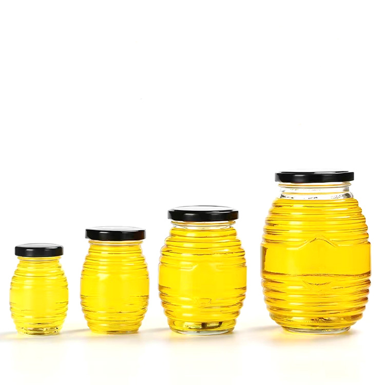 glass honey jar