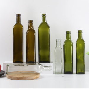 olive oil glass bottle