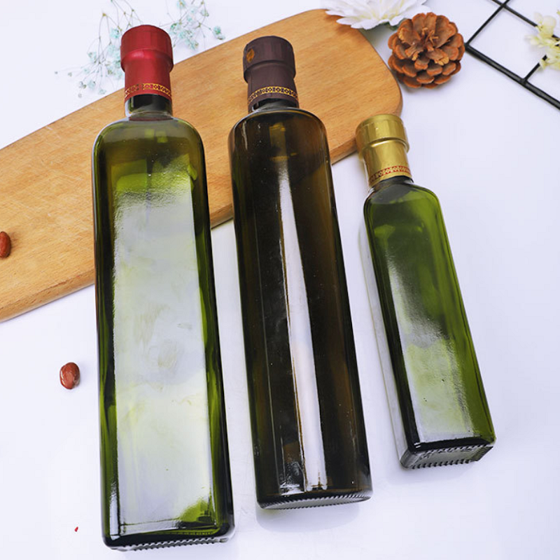 cooking oil glass bottle