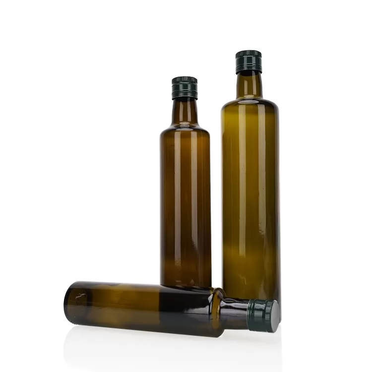 glass olive oil bottle