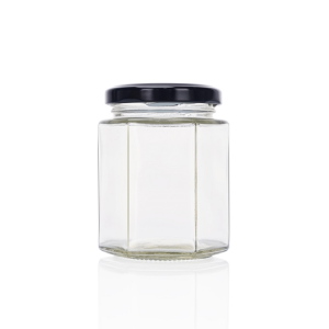 45ml Mini Hexagonal Glass Food Jar