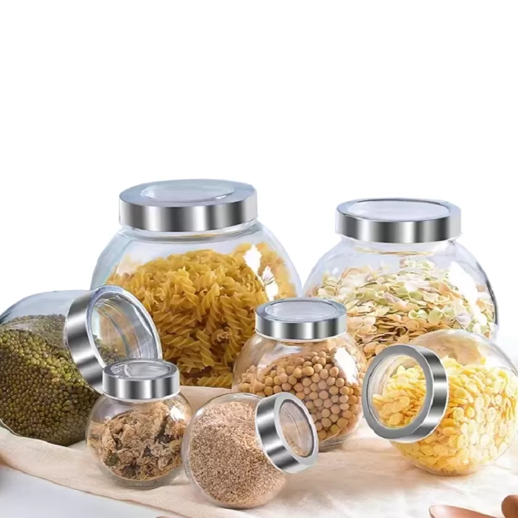 glass food jar