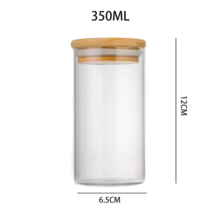 350ml Kitchen Use Food Glass Jar | Glint Featured Image