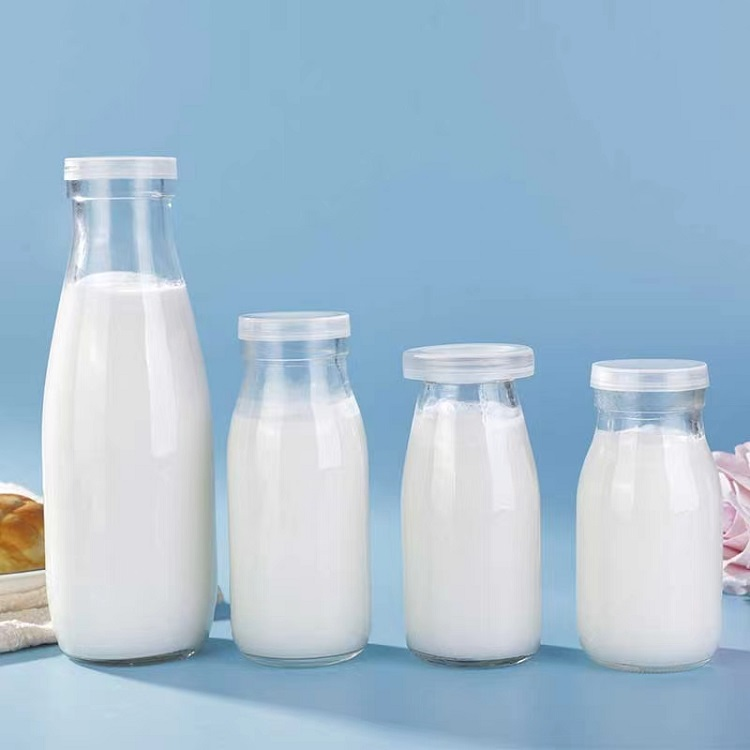 Glass Milk Bottle