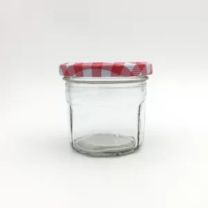 120ml Mini Glass Jelly Jar with Metal Lid