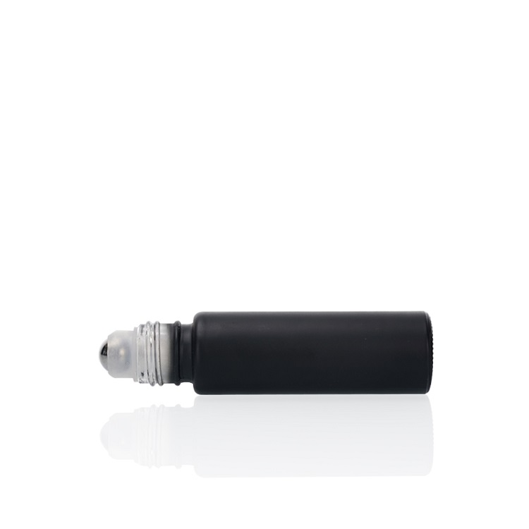 15ml Black High Quality Empty Roller Ball Essential Oil Bottle | Glint Featured Image