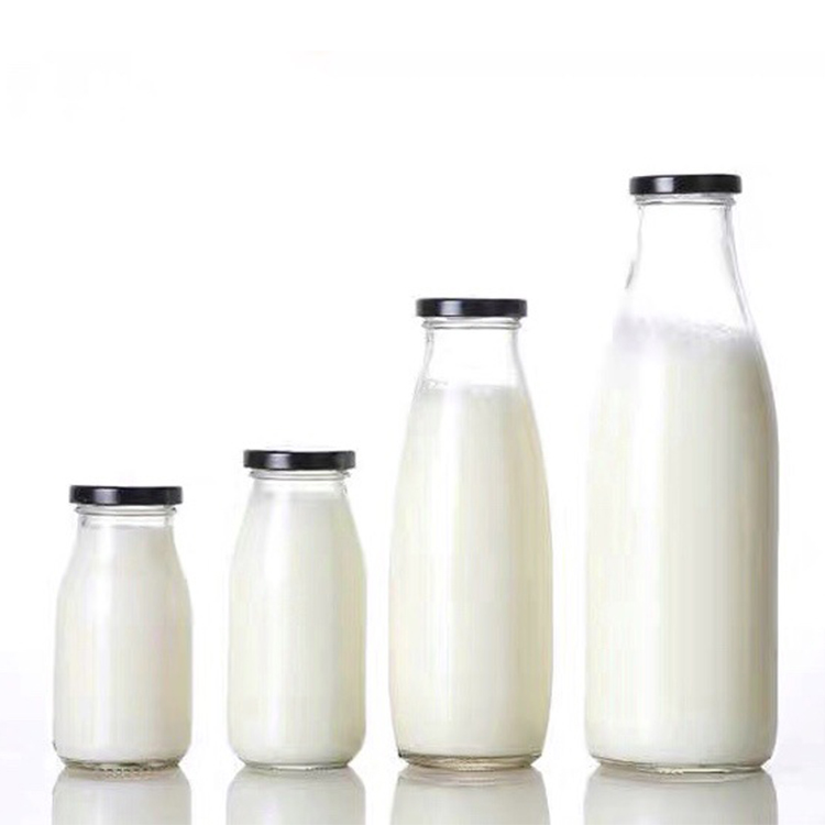 Glass Milk Bottle