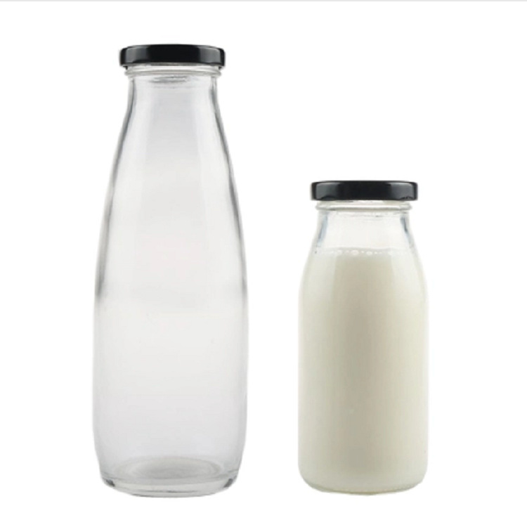 Glass Milk Bottle