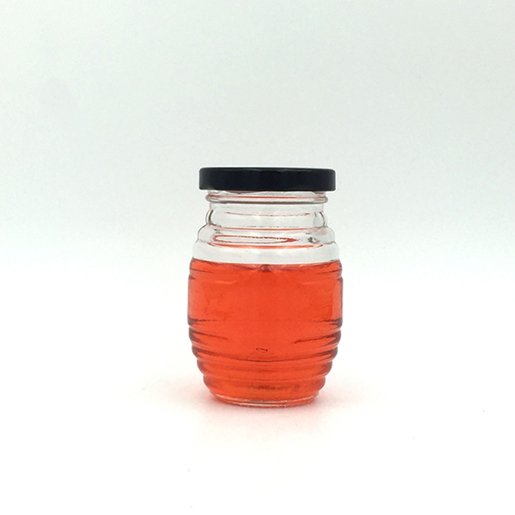 Glass Honey Jar