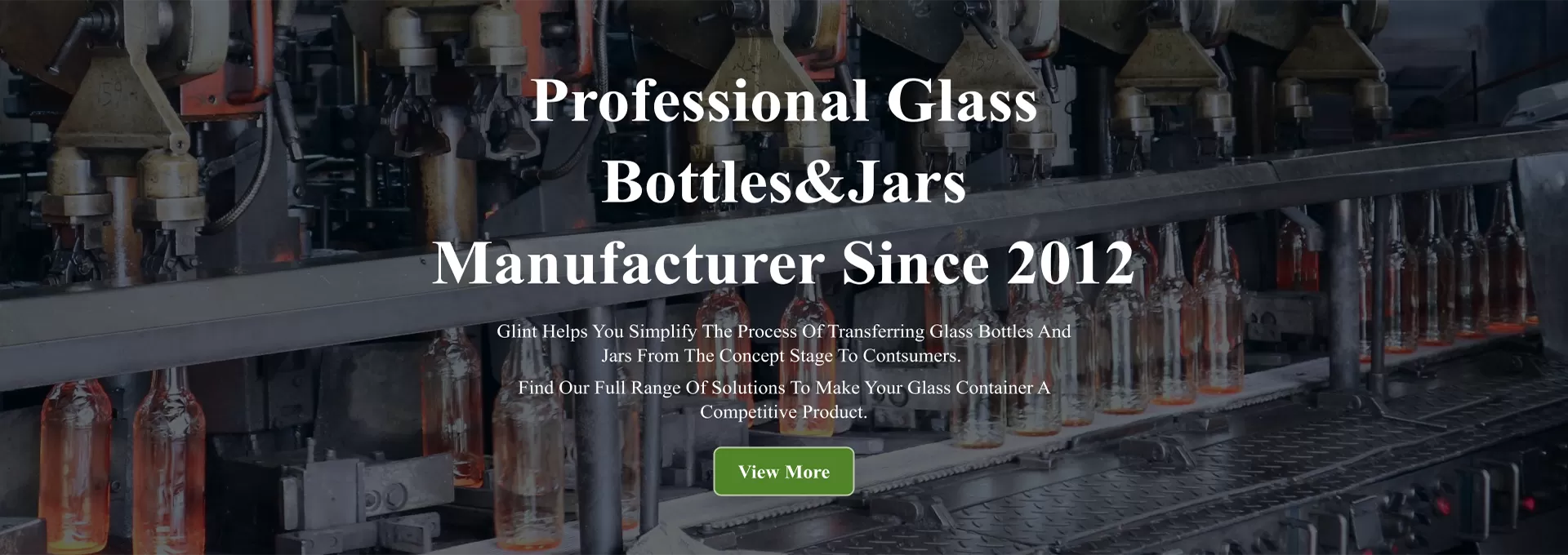 Glass bottle manufacturer