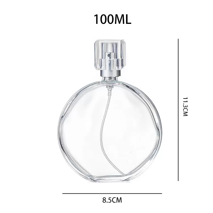 50ml 100ml Oblate Empty Glass Perfume Bottle | Glint Featured Image