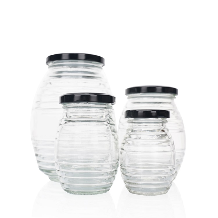 Glass Honey Jar