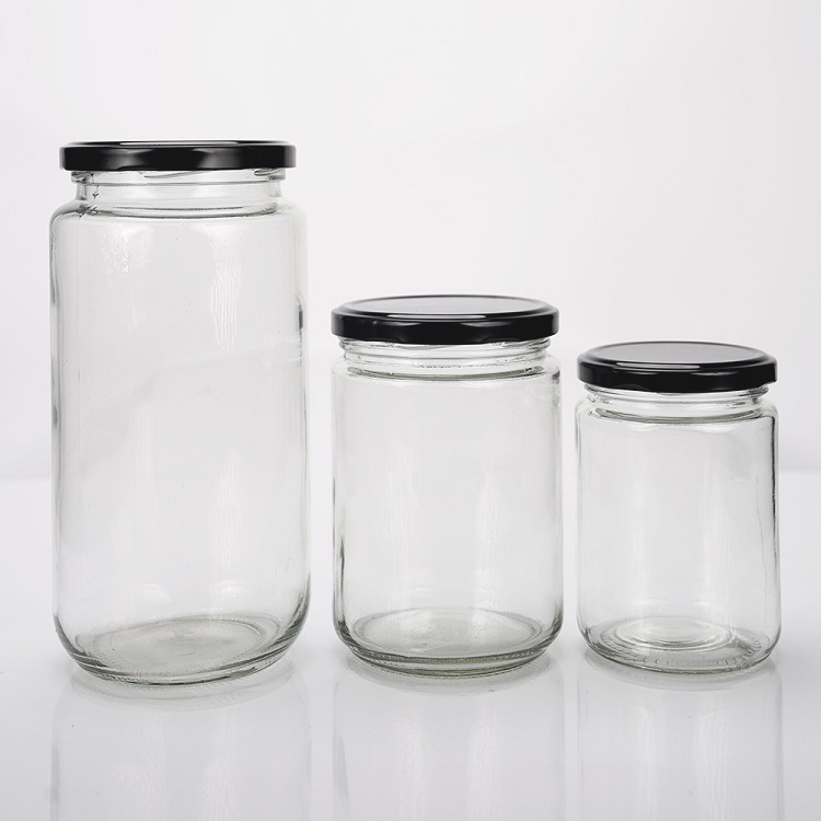 Glass Pickles Bottle