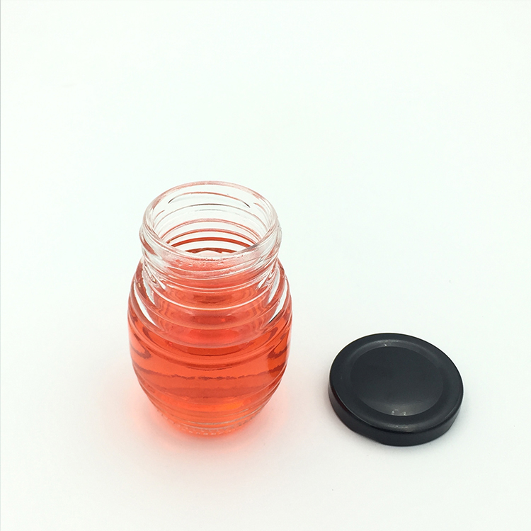 Glass Honey Jar