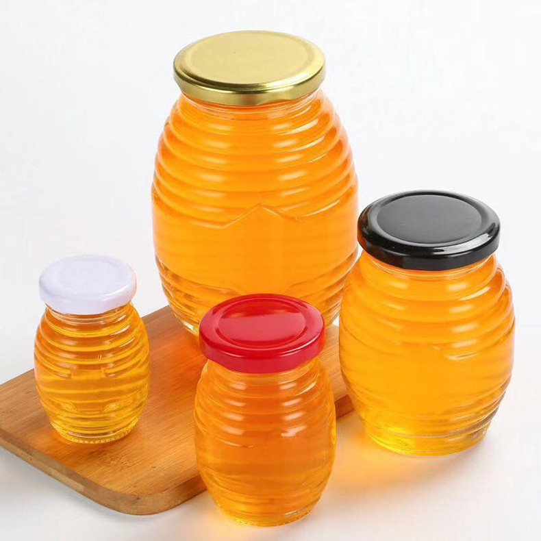 glass honey jar