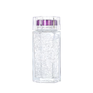 Hexagonal High-end Bird’s Nest Honey Glass Bottle 150ml