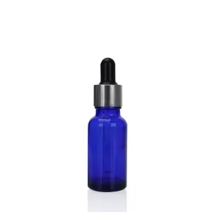 20ml Essential Oil Dropper Glass Bottle with Blue Color