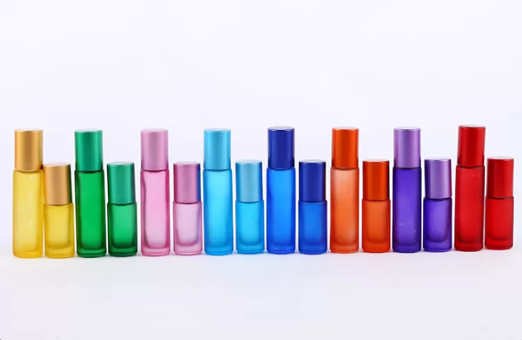 10ml Roll On Glass Bottle with Different Colors | Glint Featured Image