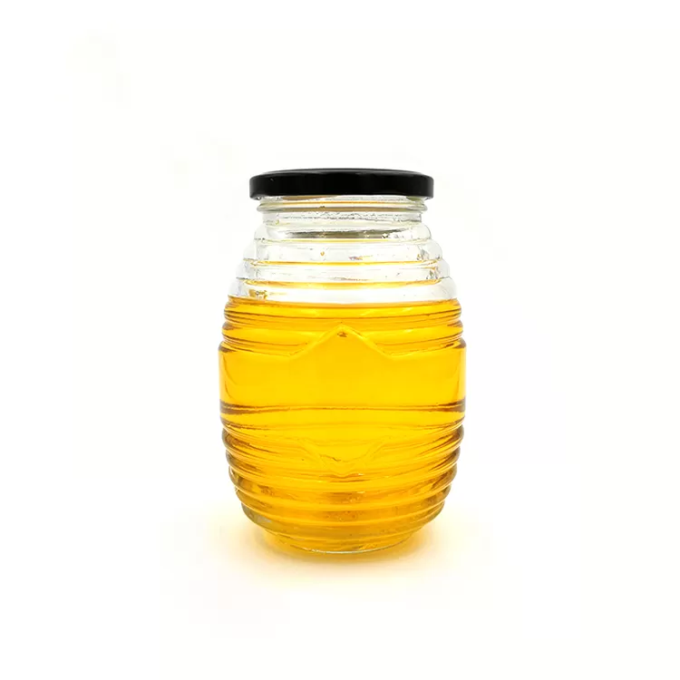 100ml Glass Honeycomb Honey Jar Storage Jar