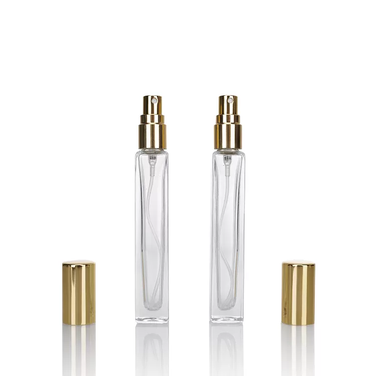 Mini Square Split 10ml Glass Perfume Bottle | Glint Featured Image