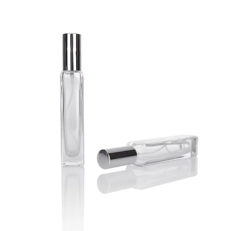 15ml Sliver Cap Refillable Glass Perfume Bottle | Glint Featured Image