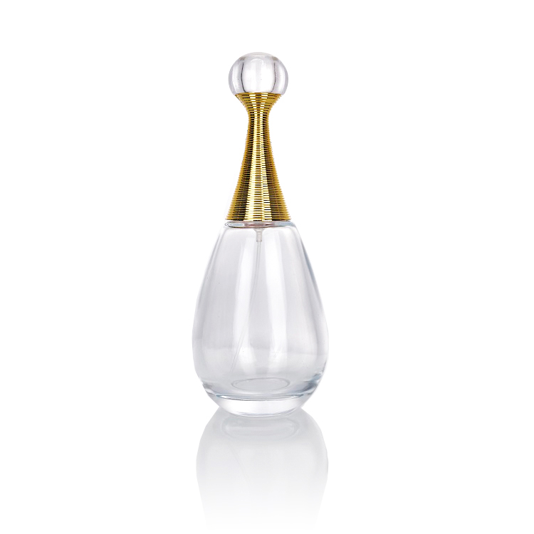 Drop Shape 30ml 50ml 100ml Glass Perfume Bottle