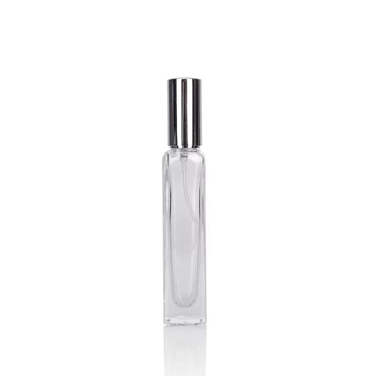 15ml Sliver Cap Refillable Glass Perfume Bottle