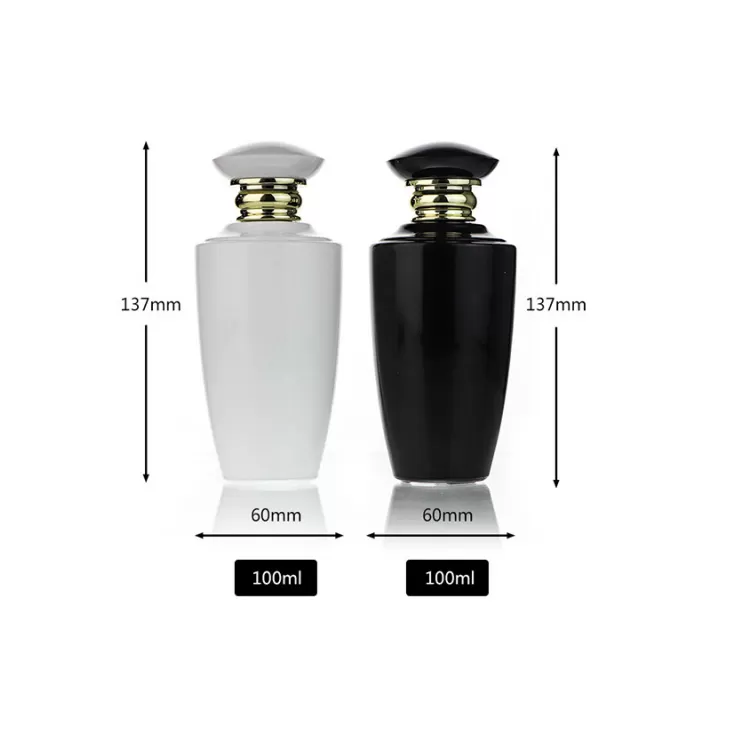 100ml White&Black Color Perfume Glass Bottle | Glint Featured Image