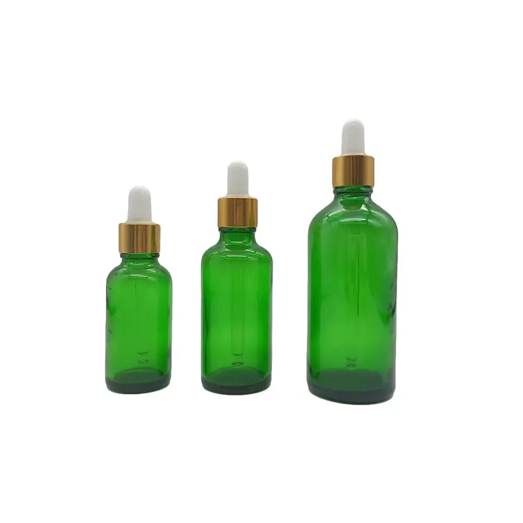 30ml Green Dropper Bottle Essential Oil Bottle | Glint Featured Image