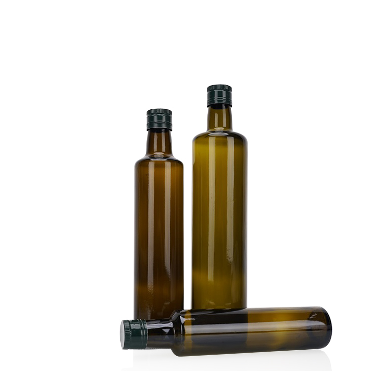 250ml Brown Color Glass Oil & Vinegar Dispenser Bottle