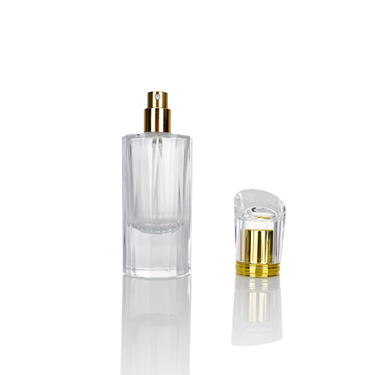 New Design 50ml Round Glass Bottle with Screw Neck | Glint Featured Image