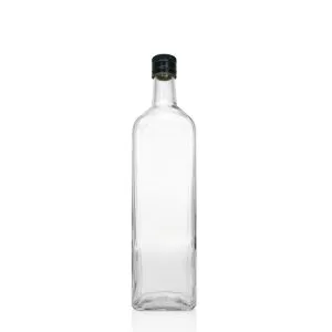 500 ml Clear Cooking Oil Glass Bottle