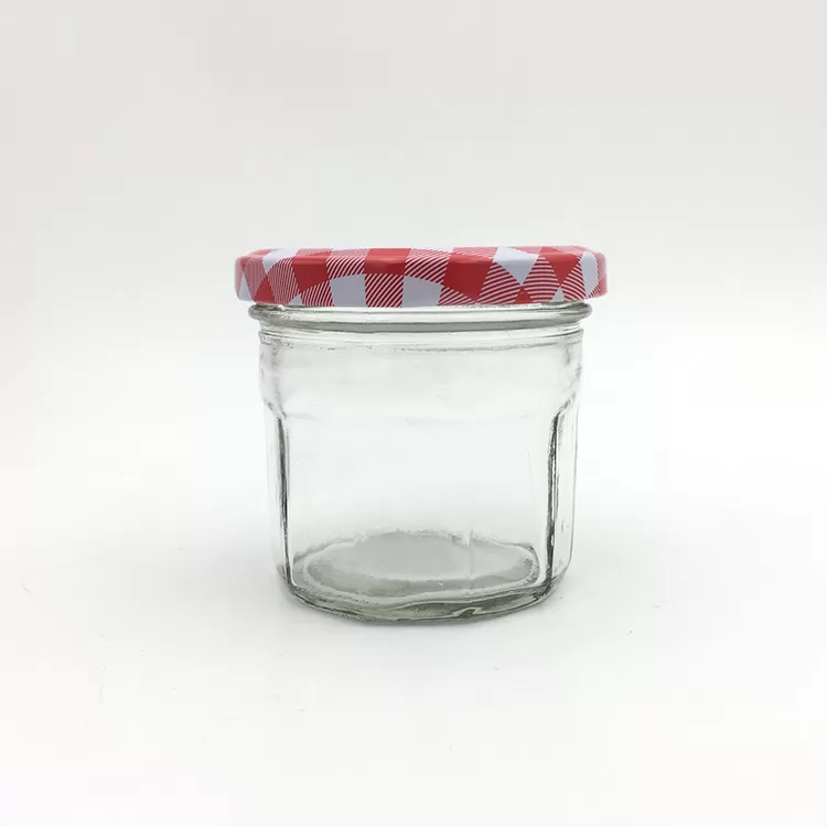 120ml Mini Glass Jelly Jar with Metal Lid