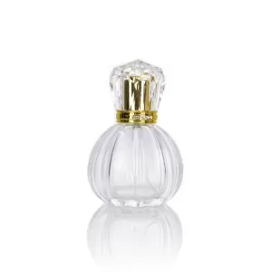 60ml 2oz Petal Glass Perfume Bottle with Screw Neck