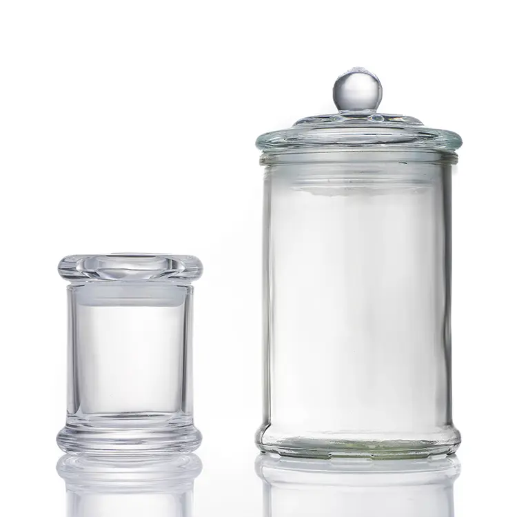 70ml 150ml 200ml 375ml Clear Weed Food Storage Glass Jar