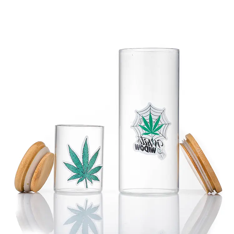 220ml High Borosilicate Marijuana Glass Bottles | Glint Featured Image