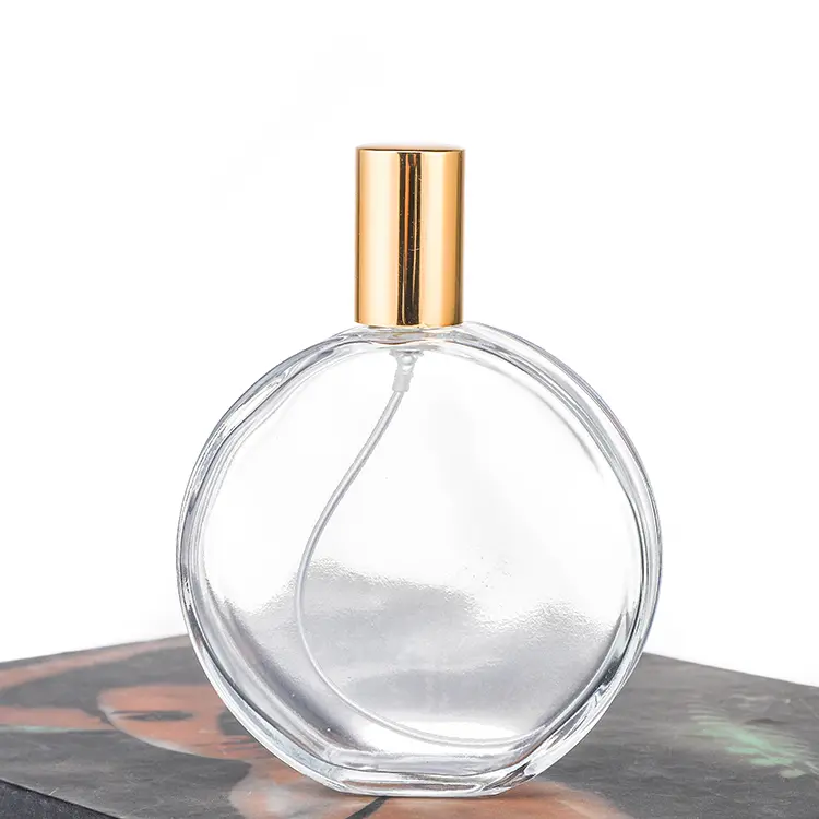 100ml Oblate Crimp Neck Perfume Bottle