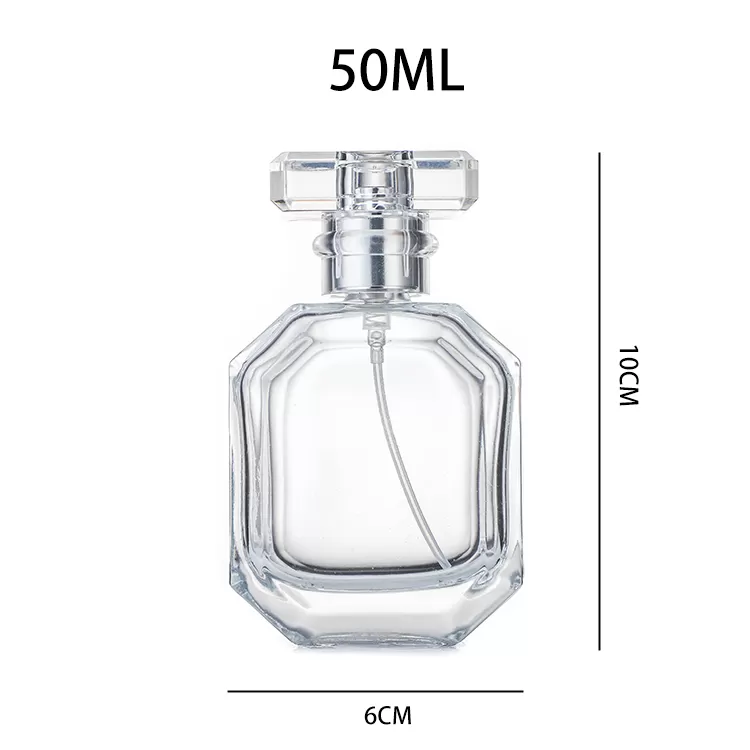 50ml Unique Design Atomizer Glass Perfume Bottle | Glint Featured Image