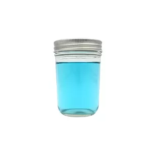 8oz Caviar Jam Glass Food Jar with Aluminum Lid